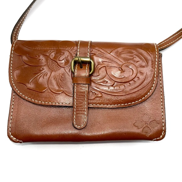 Patricia Nash Leather Crossbody Bag - Picture 3 of 11